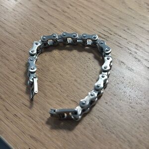 Bike chain bracelet